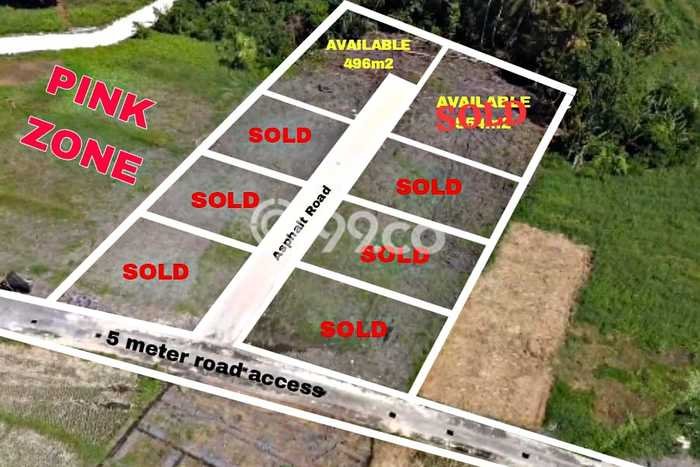 Tanah Dijual Area Strategis di Kedungu Tabanan 496m2 Tanah Dijual Area Strategis di Kedungu Tabanan 496m2