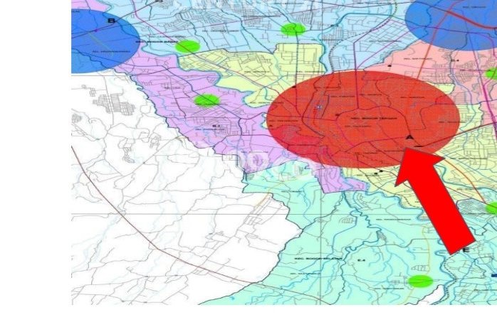 Untuk Dijual Tanah 97159m2 di Tanah Sareal, Bogor Untuk Dijual Tanah 97159m2 di Tanah Sareal, Bogor