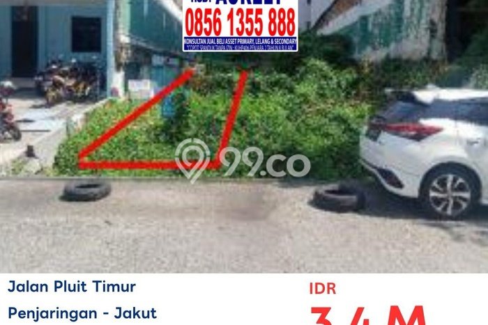 Tanah Dijual Lokasi Strategis di Jakarta Utara dengan Luas 147m2 Tanah Dijual Lokasi Strategis di Jakarta Utara dengan Luas 147m2
