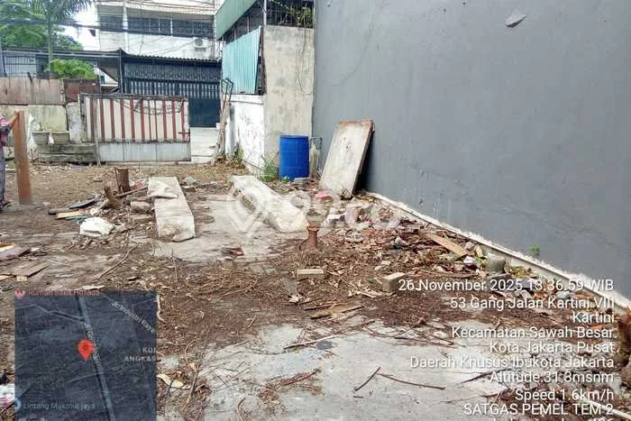 Dijual Tanah di Sawah Besar Jakarta Pusat Luas 272m2 - Dijual Tanah di Sawah Besar Jakarta Pusat Luas 272m2 -