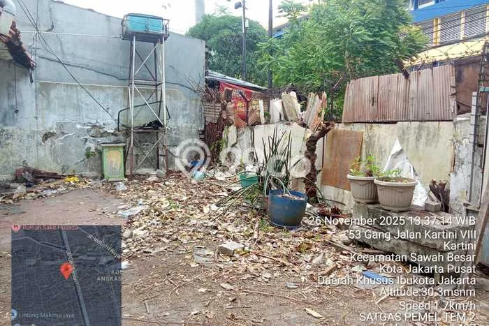 Dijual Tanah di Sawah Besar Jakarta Pusat Luas 272m2 - Dijual Tanah di Sawah Besar Jakarta Pusat Luas 272m2 -