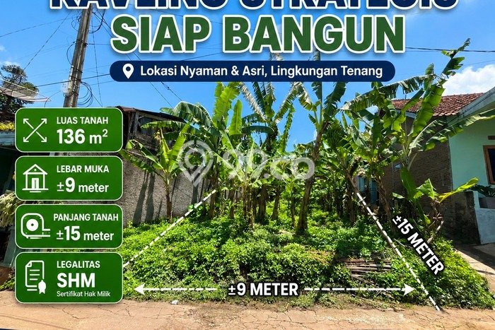Jarang Ada! Tanah di Jatinangor Punya Luas 136m2 SHM Jarang Ada! Tanah di Jatinangor Punya Luas 136m2 SHM