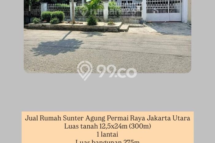 Jual Rumah Luas Megah Dengan View Eksklusif di Sunter, Jakarta Utara Jual Rumah Luas Megah Dengan View Eksklusif di Sunter, Jakarta Utara