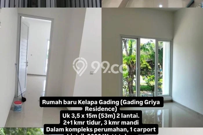 Jual Rumah Bagus Siap Huni LB 77m2 di Kelapa Gading, Jakarta Utara Jual Rumah Bagus Siap Huni LB 77m2 di Kelapa Gading, Jakarta Utara