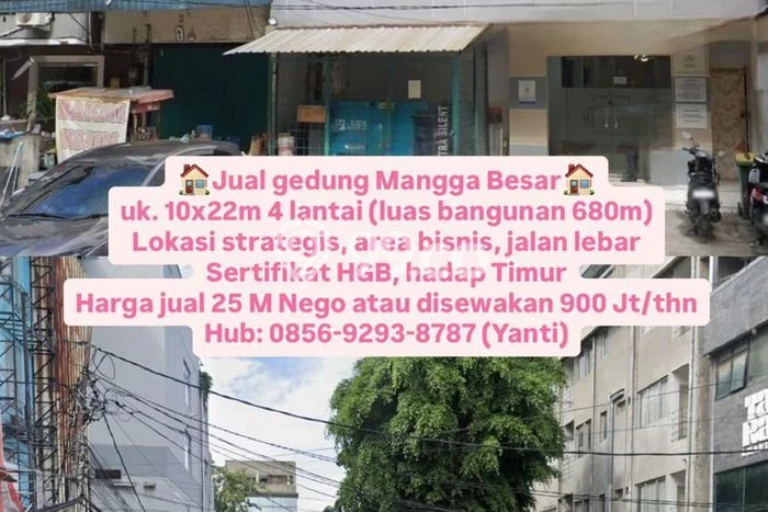 Komersial Dijual di Prime Area Jakarta Barat Luas 680m2 Komersial Dijual di Prime Area Jakarta Barat Luas 680m2