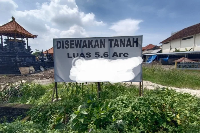 Lahan Disewakan Lokasi Gatot Subroto Denpasar Luas 560m2 Lahan Disewakan Lokasi Gatot Subroto Denpasar Luas 560m2
