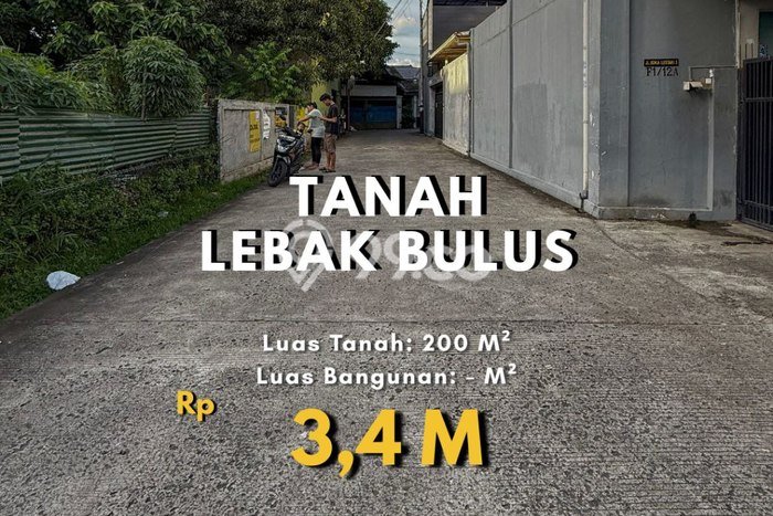 Dijual Tanah di Jakarta Selatan, Luas 200m2 SHM Dijual Tanah di Jakarta Selatan, Luas 200m2 SHM