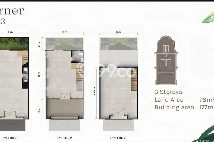 FOR RENT! Ruko di Bintaro Cocok untuk Bisnis 177m2 FOR RENT! Ruko di Bintaro Cocok untuk Bisnis 177m2