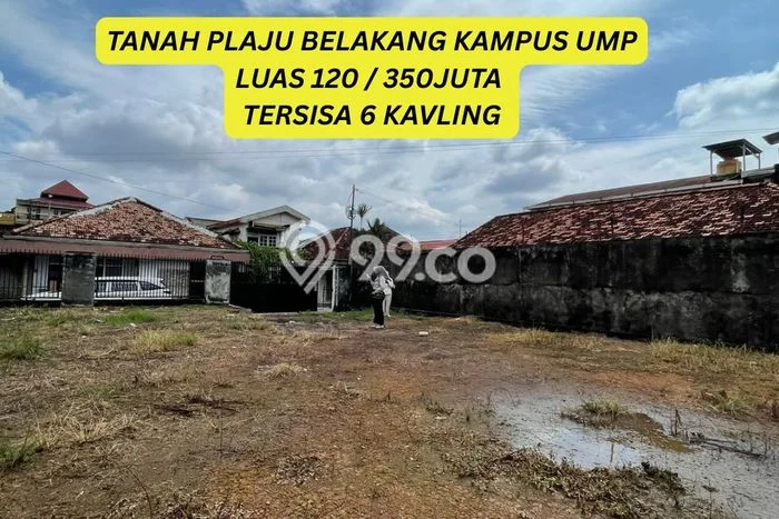 Lahan Kosong Dijual di Bukit Kecil, Palembang, Luas 120m2 Area Strategis Lahan Kosong Dijual di Bukit Kecil, Palembang, Luas 120m2 Area Strategis