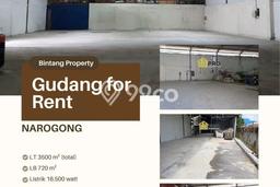Unit Gudang Tersedia di Narogong Spesifikasi LB 720m2 Unit Gudang Tersedia di Narogong Spesifikasi LB 720m2