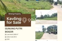 Tanah di Gunung Putri, Bogor Luas 2400m2 Dijual Segera Tanah di Gunung Putri, Bogor Luas 2400m2 Dijual Segera