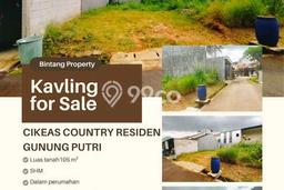 Untuk Dijual Tanah 105m2 di Cikeas, Bogor Untuk Dijual Tanah 105m2 di Cikeas, Bogor