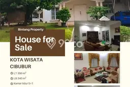 For Sale! Premium House LT 350m2 Desain Modern di Kota Wisata For Sale! Premium House LT 350m2 Desain Modern di Kota Wisata