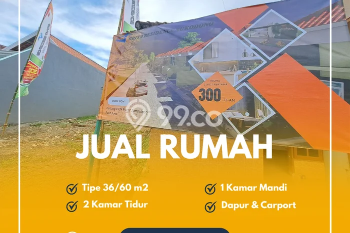 Hunian Murah Dijual Area Sukodono, Sidoarjo Harga Rp 325 Juta Hunian Murah Dijual Area Sukodono, Sidoarjo Harga Rp 325 Juta