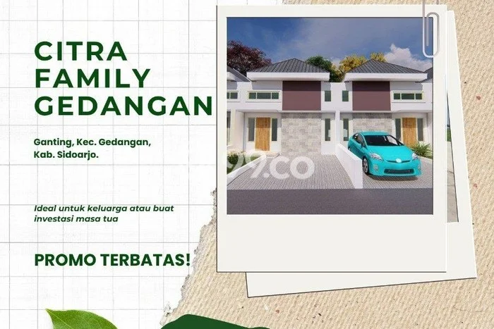 Rumah Nyaman 2 KT LB 36m2 Kondisi Bagus di Sidoarjo Rumah Nyaman 2 KT LB 36m2 Kondisi Bagus di Sidoarjo