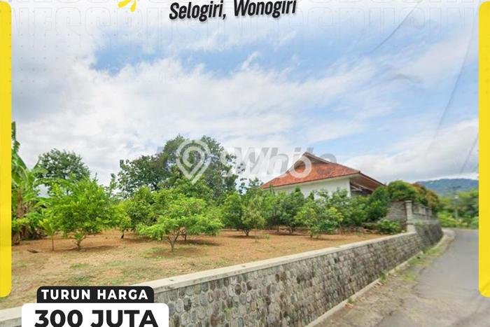 Tanah di Selogiri, Wonogiri Luas 548m2 Dijual Segera Tanah di Selogiri, Wonogiri Luas 548m2 Dijual Segera