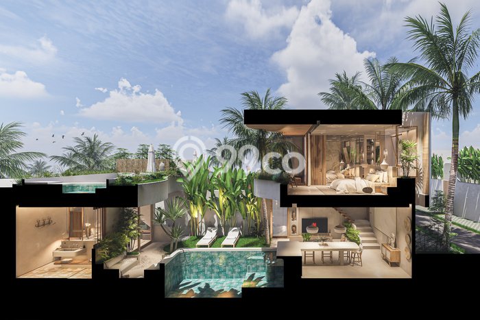 Vila Kawasan Kuta, Luas 130m2m², Akses ke Fasilitas Umum Vila Kawasan Kuta, Luas 130m2m², Akses ke Fasilitas Umum