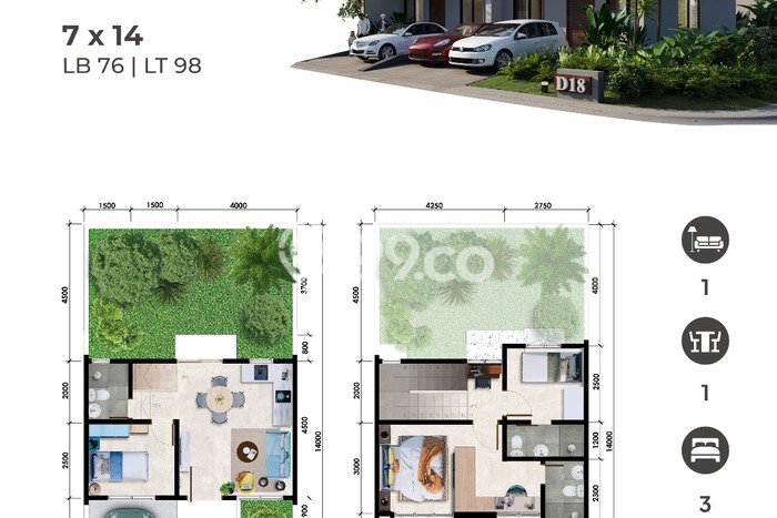For Sale Rumah 3 Kamar Lokasi Ideal Bagus dan Strategis di Batam Kota For Sale Rumah 3 Kamar Lokasi Ideal Bagus dan Strategis di Batam Kota