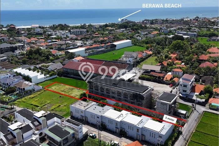 Dijual Tanah 1220m2 di Tibubeneng, Badung Dijual Tanah 1220m2 di Tibubeneng, Badung