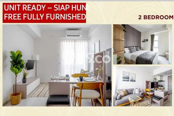 Apartemen Nyaman Dijual di BSD, Tangerang Selatan Dilengkapi 2 KT dan 1 KM Apartemen Nyaman Dijual di BSD, Tangerang Selatan Dilengkapi 2 KT dan 1 KM