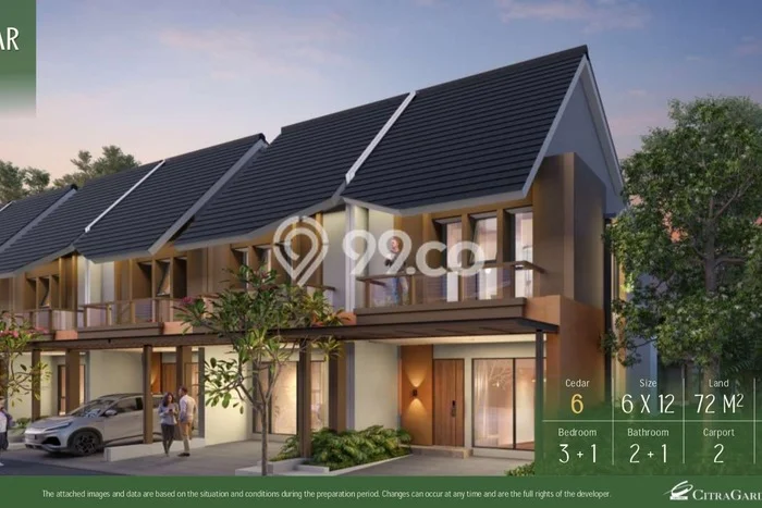 Dijual Rumah Modern 3 KT di Citra Garden, Jakarta Barat Dijual Rumah Modern 3 KT di Citra Garden, Jakarta Barat