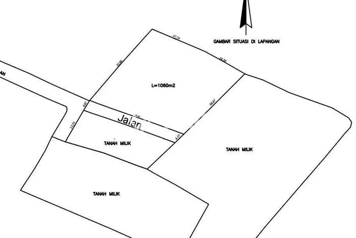 Tanah Dijual Lokasi Kediri, Tabanan dengan Luas Tanah 1060m2 dan Status - Tanah Dijual Lokasi Kediri, Tabanan dengan Luas Tanah 1060m2 dan Status -