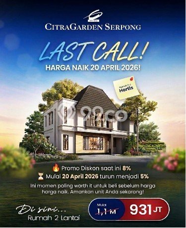 Hunian Cantik Modern Lb 58m2 di BSD, Tangerang Selatan Hunian Cantik Modern Lb 58m2 di BSD, Tangerang Selatan