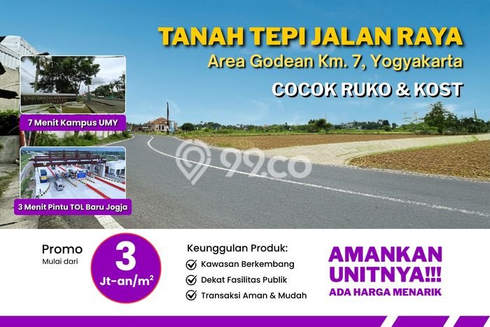 Tanah Dijual Lokasi Jetis, Yogyakarta Luas 112m2 Legalitas Aman Tanah Dijual Lokasi Jetis, Yogyakarta Luas 112m2 Legalitas Aman