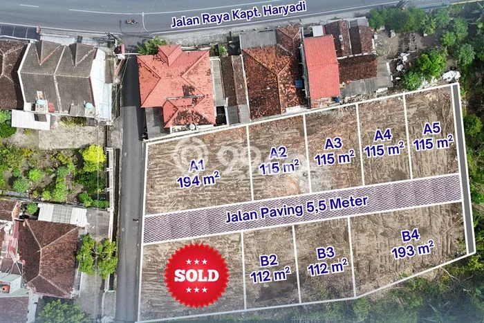 Jarang Ada! Tanah di Depok Punya Luas 117m2 SHM Jarang Ada! Tanah di Depok Punya Luas 117m2 SHM