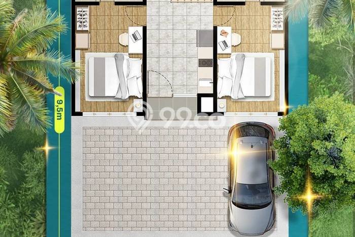 Rumah Modern Minimalis 8 Kamar Siap Huni di Karawang Barat Rumah Modern Minimalis 8 Kamar Siap Huni di Karawang Barat