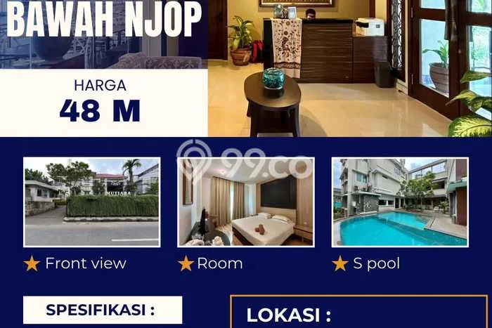 PROSPEK BAGUS! Hotel di , Luas 2400m2m², Kawasan Komersial PROSPEK BAGUS! Hotel di , Luas 2400m2m², Kawasan Komersial