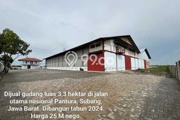 Gudang Dijual di Subang LT 33660m2, LB 5137m2 Solusi Investasi Cerdas Gudang Dijual di Subang LT 33660m2, LB 5137m2 Solusi Investasi Cerdas