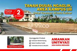 Jarang Ada! Tanah di Ngaglik Punya Luas 136m2 - Jarang Ada! Tanah di Ngaglik Punya Luas 136m2 -