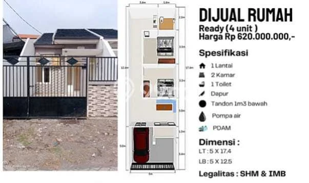 Jual Rumah Modern 2 KT di Medokan Ayu, Surabaya Jual Rumah Modern 2 KT di Medokan Ayu, Surabaya