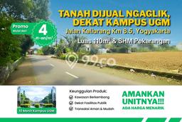 Lahan untuk Dijual Lokasi Sleman, Yogyakarta Luas 111m2 SHM Lahan untuk Dijual Lokasi Sleman, Yogyakarta Luas 111m2 SHM