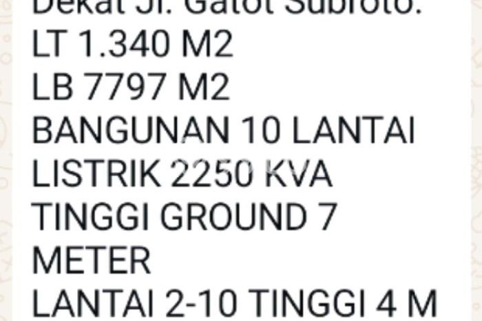 Kantor Dijual di Prime Area Jakarta Selatan Luas 7797m2 Kantor Dijual di Prime Area Jakarta Selatan Luas 7797m2