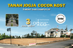 Kavling Tanah Dijual di Sleman, Sleman, Luas 136m2 Area Strategis Kavling Tanah Dijual di Sleman, Sleman, Luas 136m2 Area Strategis