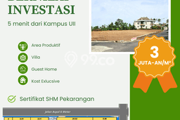 Tanah Kavling Dijual di Yogyakarta dengan Spesifikasi 136m2 Tanah Kavling Dijual di Yogyakarta dengan Spesifikasi 136m2