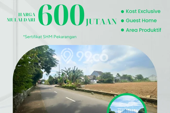 Lahan Kosong Dijual di Sleman dengan Area 111m2 Lahan Kosong Dijual di Sleman dengan Area 111m2
