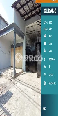 Disewakan Gudang di Sukun Malang LT 500m2, LB 287m2 Disewakan Gudang di Sukun Malang LT 500m2, LB 287m2