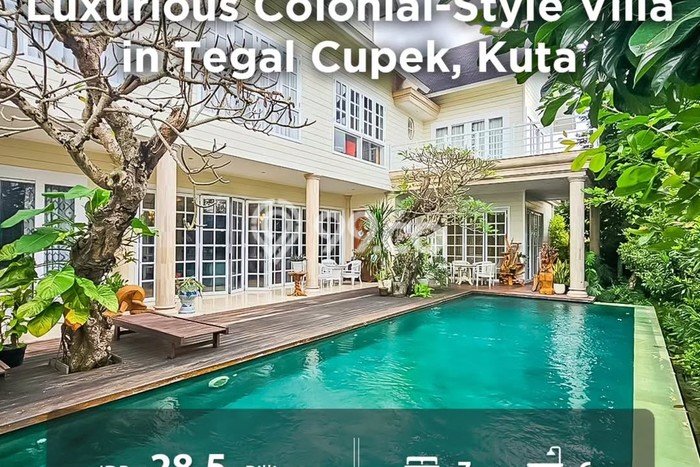 Peluang Investasi! Vila di Kuta, Area 725m2m², Hasil Menjanjikan untuk investasi Peluang Investasi! Vila di Kuta, Area 725m2m², Hasil Menjanjikan untuk investasi