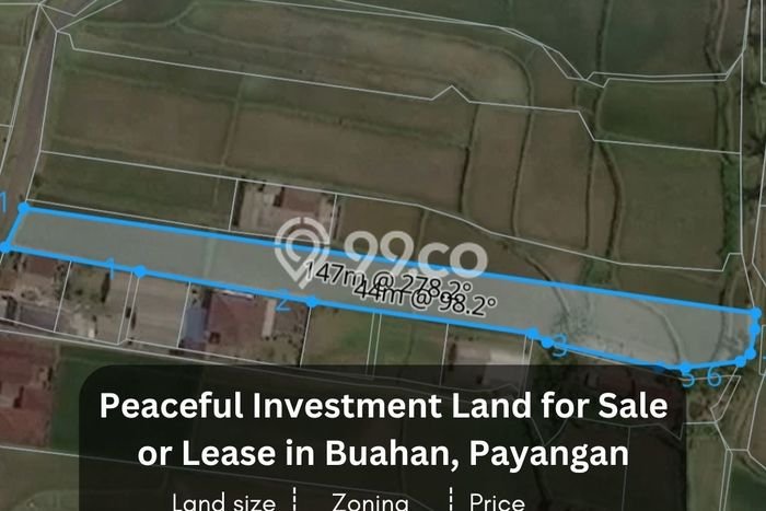 Tanah Kavling di Payangan Dijual dengan Luas 1575m2 Tanah Kavling di Payangan Dijual dengan Luas 1575m2
