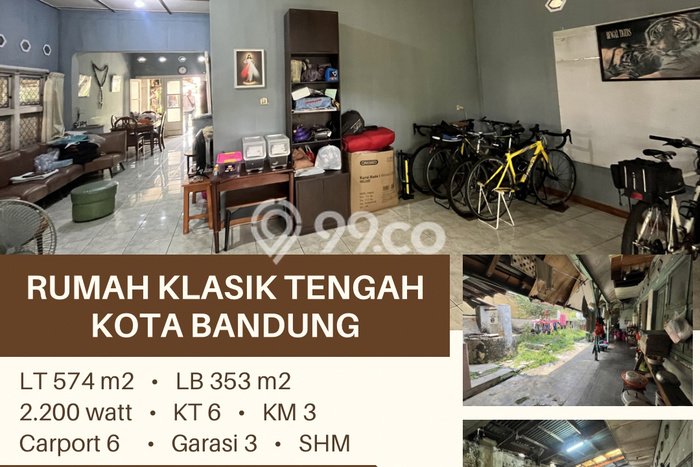 Hunian Mewah LB 353m2 Siap Huni Desain Elegan di Pajajaran, Bandung Hunian Mewah LB 353m2 Siap Huni Desain Elegan di Pajajaran, Bandung