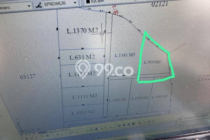 Dijual Tanah di Badung, Luas 950m2 Hak Sewa Dijual Tanah di Badung, Luas 950m2 Hak Sewa
