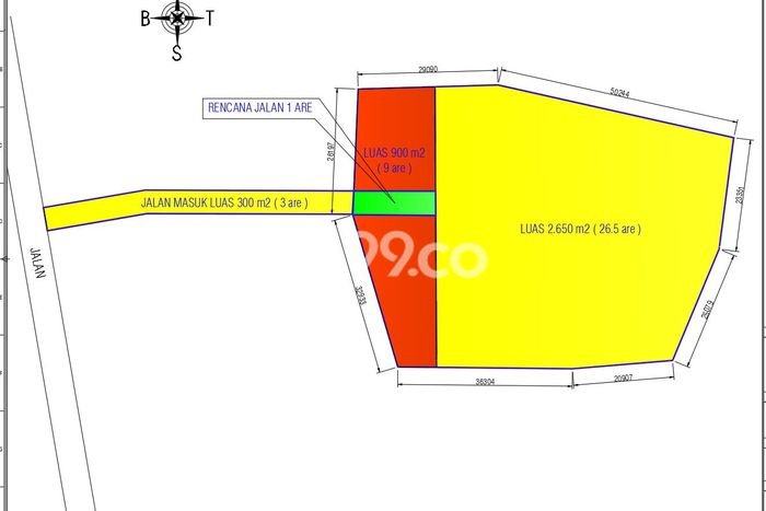 Tanah Dijual di Badung Seluas 3550m2 Strategis Tanah Dijual di Badung Seluas 3550m2 Strategis