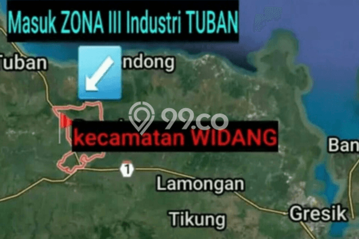 Tanah Kavling di Widang Dijual dengan Luas 40000m2 Tanah Kavling di Widang Dijual dengan Luas 40000m2