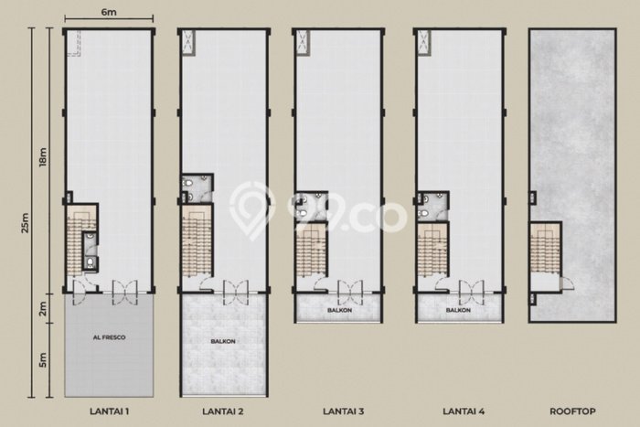 Unit Ruko Dijual di Jakarta Utara LT 150m2 & LB 585m2 Unit Ruko Dijual di Jakarta Utara LT 150m2 & LB 585m2