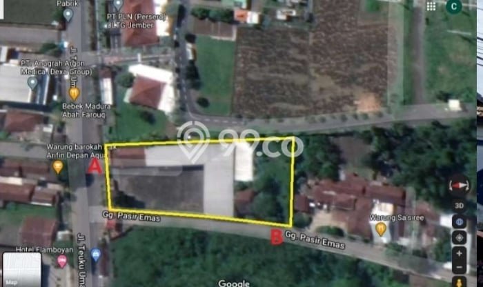 FOR SALE! Gudang di Kaliwates Jember, LT 2623m2, LB 850m2 FOR SALE! Gudang di Kaliwates Jember, LT 2623m2, LB 850m2