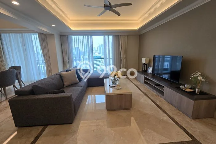 Apartemen Sewa 2 Kamar Murah Siap Huni di Jakarta Pusat, Luas 148m2 Apartemen Sewa 2 Kamar Murah Siap Huni di Jakarta Pusat, Luas 148m2