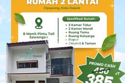 Jual Rumah Harga Miring Sawangan Punya 3 Kamar & LT 50m2 Jual Rumah Harga Miring Sawangan Punya 3 Kamar & LT 50m2